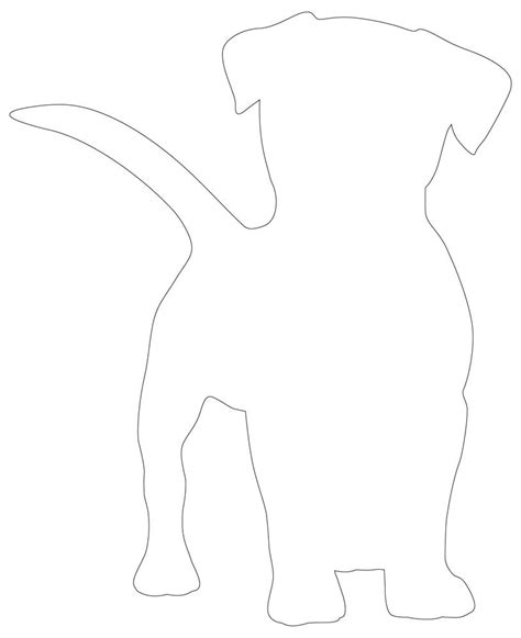 outline dog clipart|dog outline detailed.